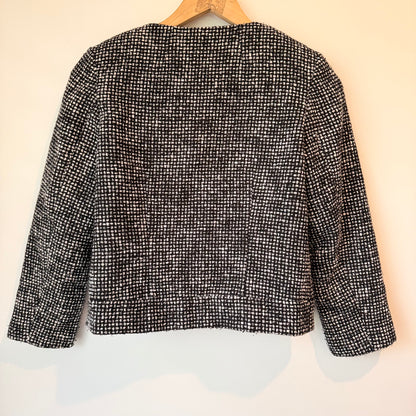 Sadie collection tweed jacket - size 10 - coats & jackets condition: used - original photo - top - what’s new women’s