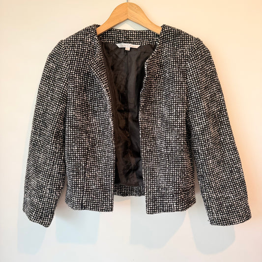 Sadie collection tweed jacket - size 10 - coats & jackets condition: used - original photo - top - what’s new women’s