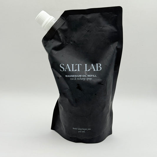 Salt Lab Magnesium Oil Refill - 500ml Pouch