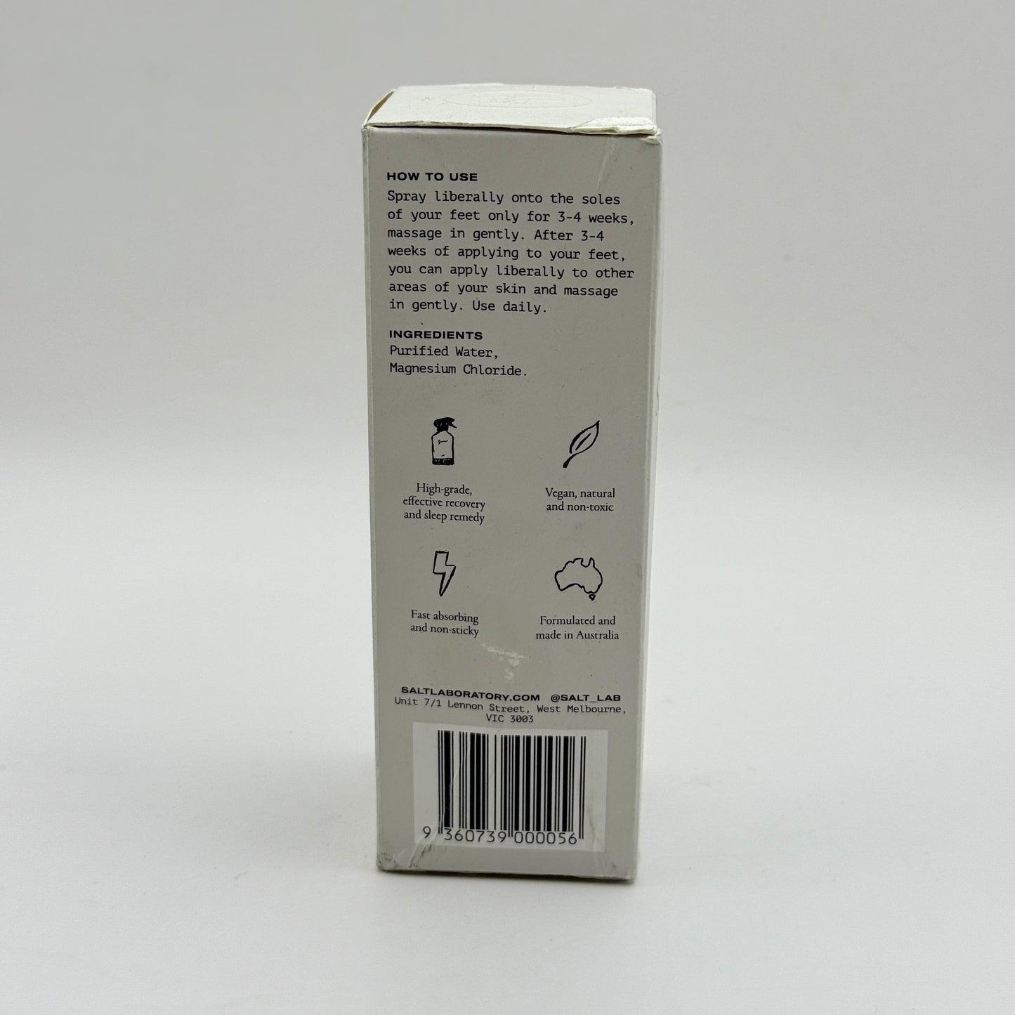 Salt Lab Magnesium Oil Travel Rest & Recharge Spray (100ml)