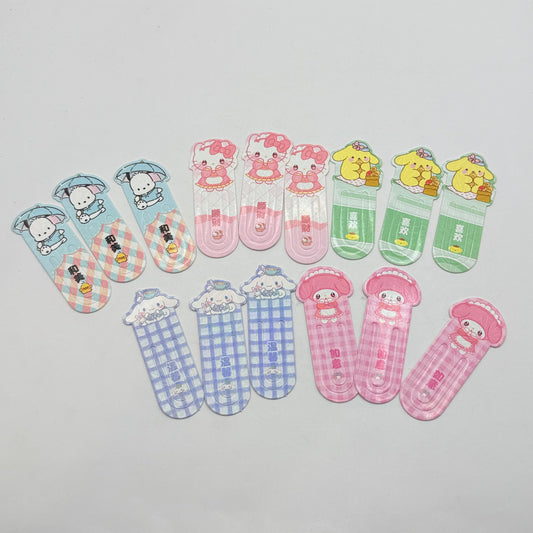 Set of 18 sanrio character bookmarks - bookmarks original photo - what’s new stationery