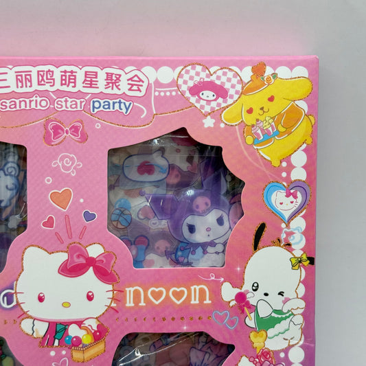 Sanrio Star Party Sticker Pack – 100-Piece Set