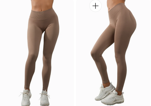 Keep that pump recoil leggings - xs - coffee - leggings bottom women’s apparel