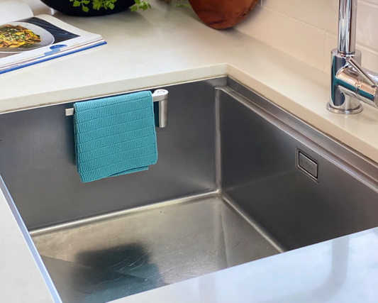 HAPPY SINKS Dishcloth Holder (Stainless Steel)