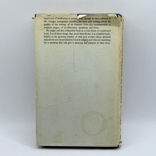 Self-Transcendence by Richard B. Gregg (1956)