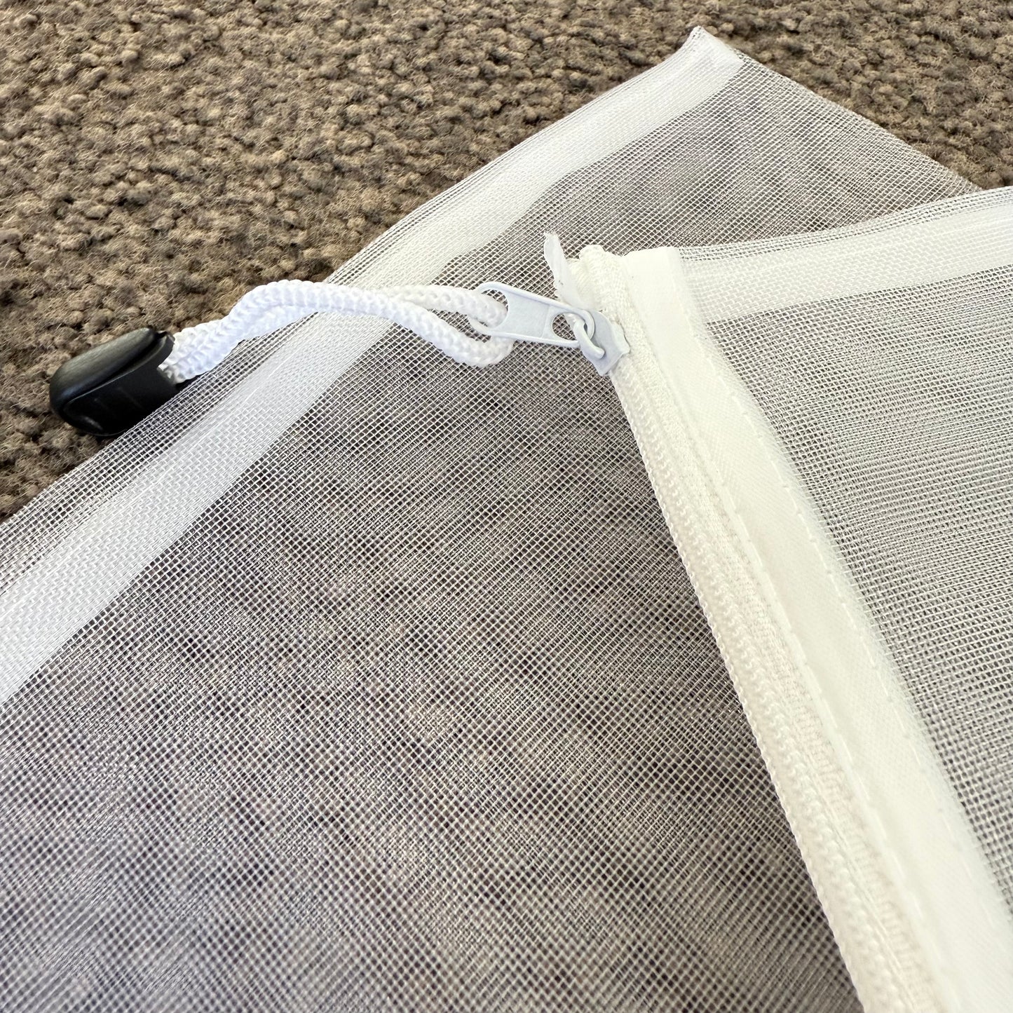 Set of 5 A4 Zippered Storage Bags