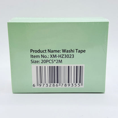 Share Mine Forest Style Washi Tape Set 20 Rolls