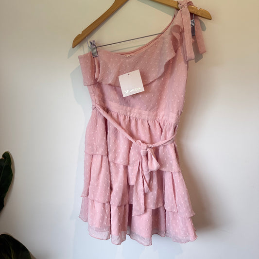 Showpo 'Darling I Am A Daydream' One-Shoulder Dress - Size 12