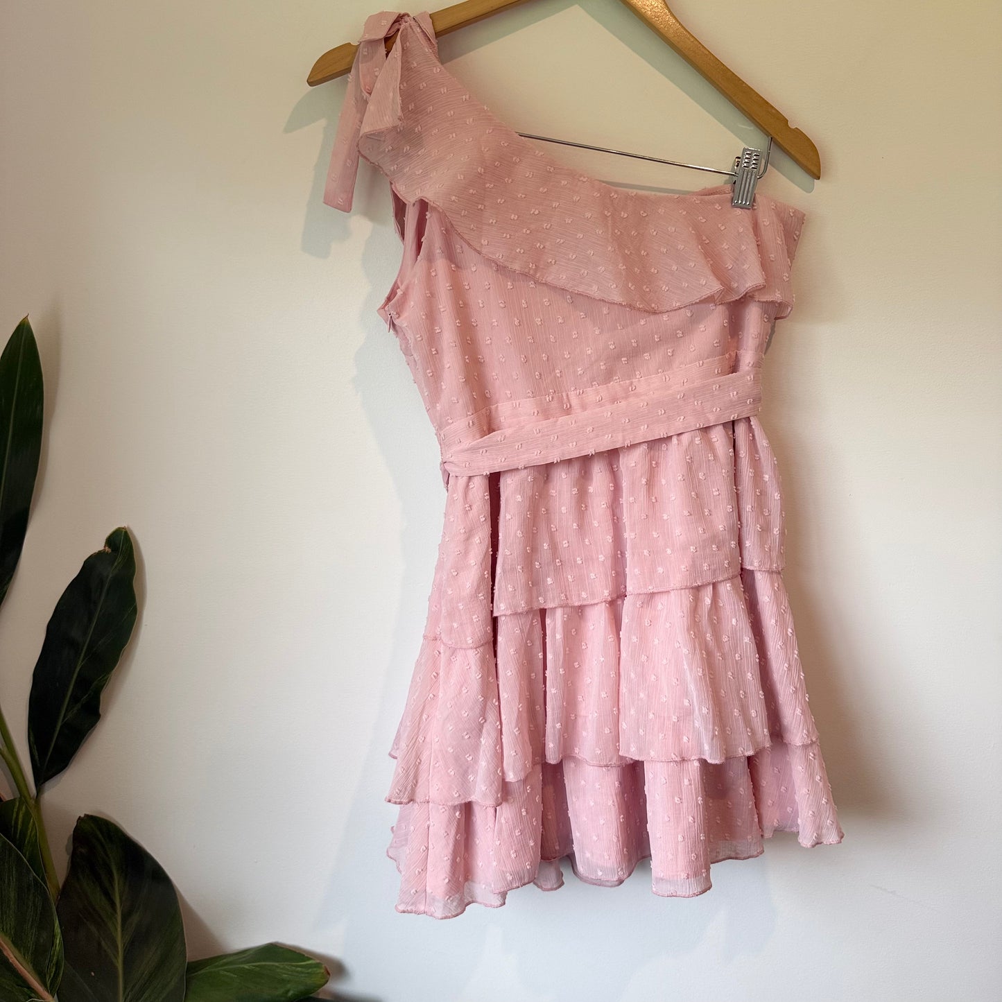 Showpo 'Darling I Am A Daydream' One-Shoulder Dress - Size 12