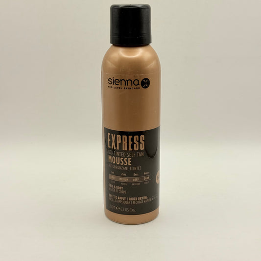 Sienna X Express Q10 Tinted Self Tan Mousse 200 ml