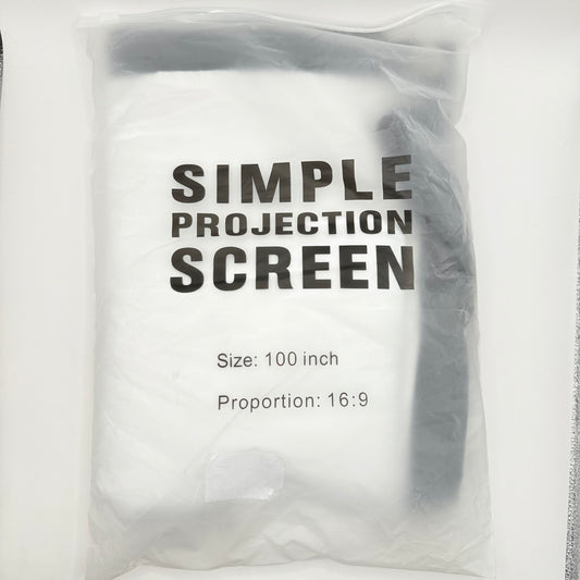 Simple Projection Screen - 100 Inch
