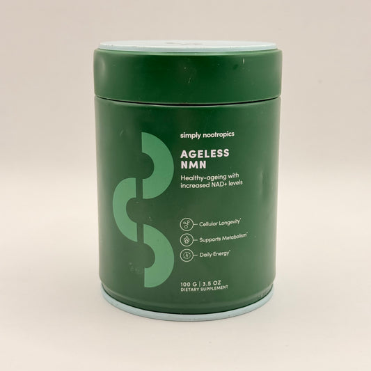 Simply Nootropics AGELESS NMN Powder 100 G (3.5 OZ)