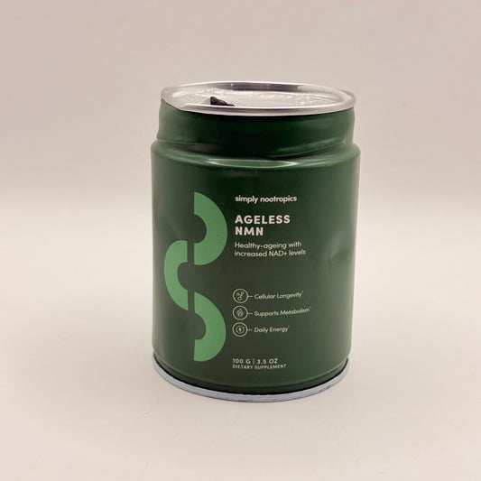 Simply Nootropics AGELESS NMN Powder 100g (No lid)