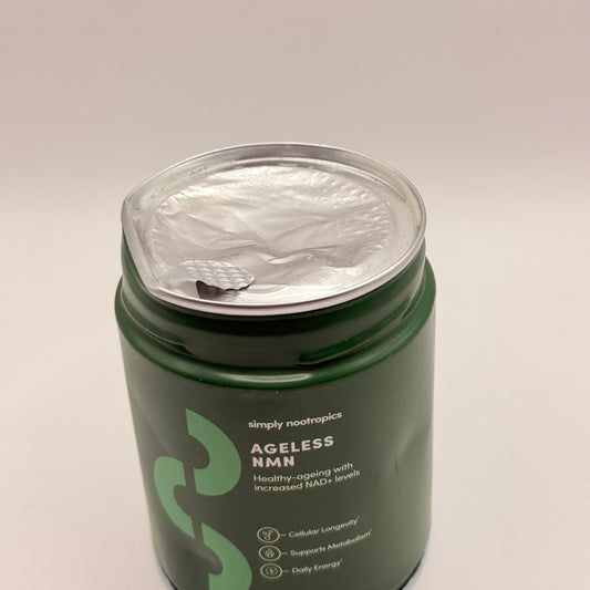Simply Nootropics AGELESS NMN Powder 100g (No lid)