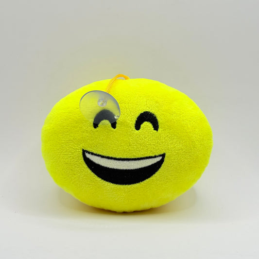 Smiling emoji suction cup plush - stuffed animals toys