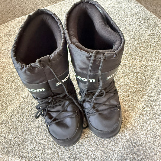 Snow-Boots.com Black Moon Style Boots Size EU 35-37