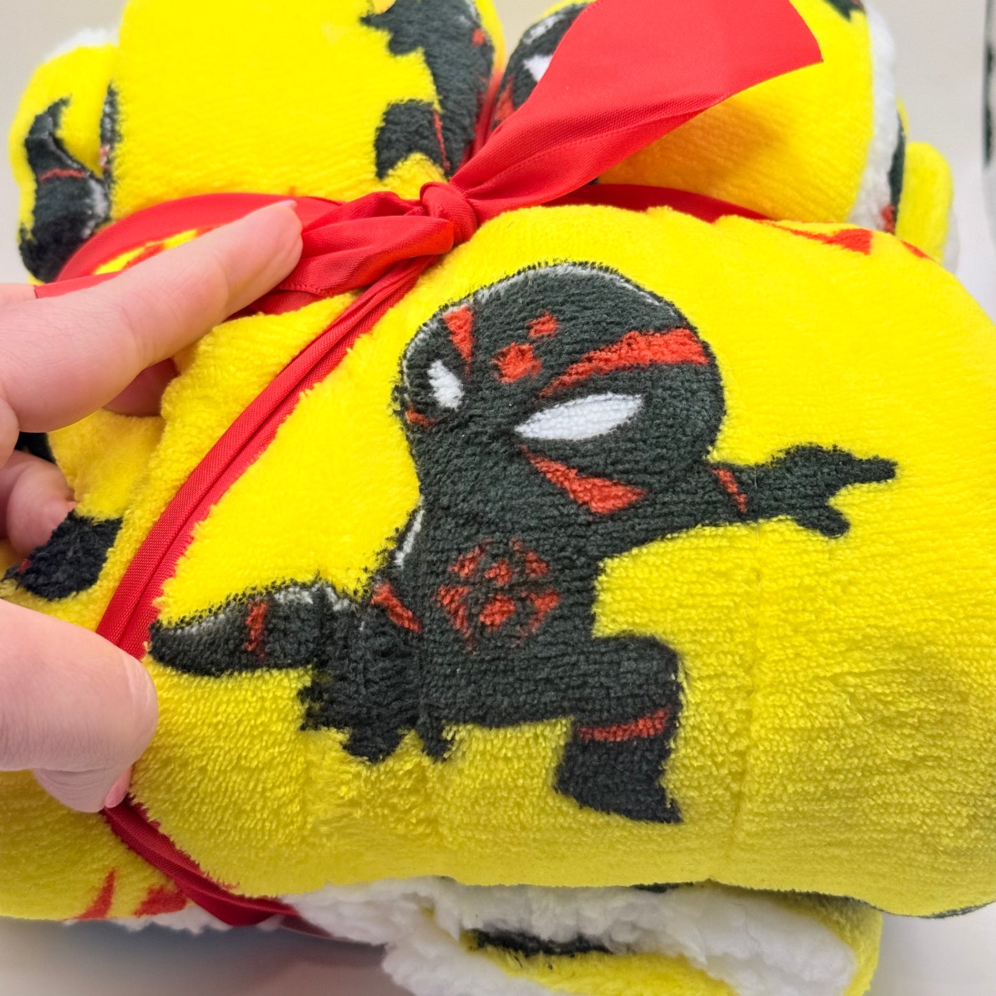 Snuggy Kids Sherpa Lined Fleece Blanket (120×80cm)