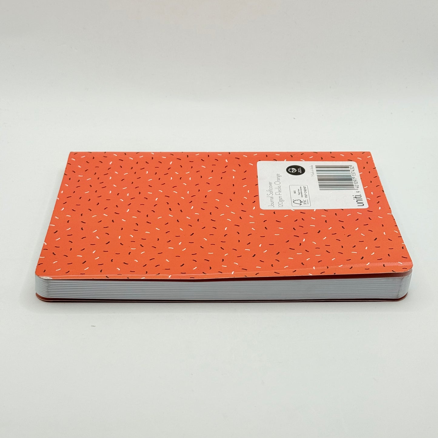 Uniti Softcover Journal - Orange Flecks