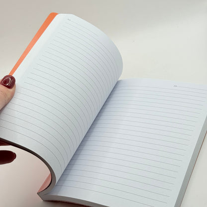 Uniti Softcover Journal - Orange Flecks
