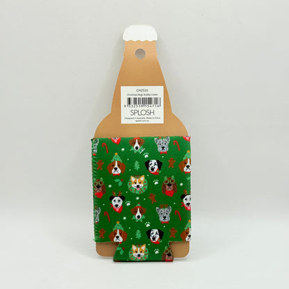 Splosh Christmas Dogs Stubby Cooler