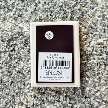 Splosh Family Verse Fridge Magnet - We Dream Together