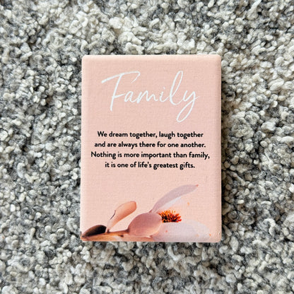 Splosh Family Verse Fridge Magnet - We Dream Together