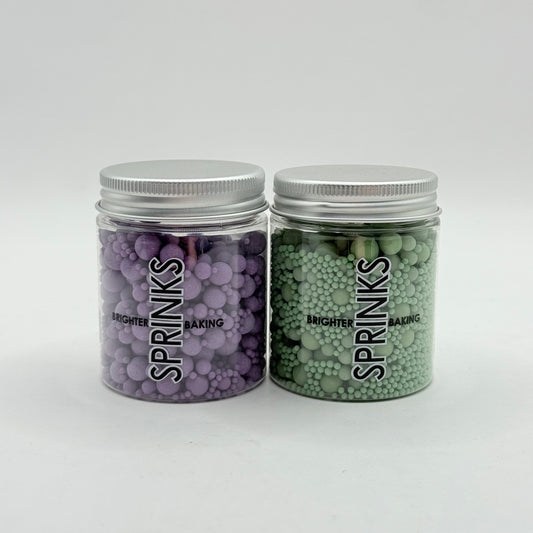Sprinks Bubble Bubble Sprinkles (Lilac & Sage 65g)