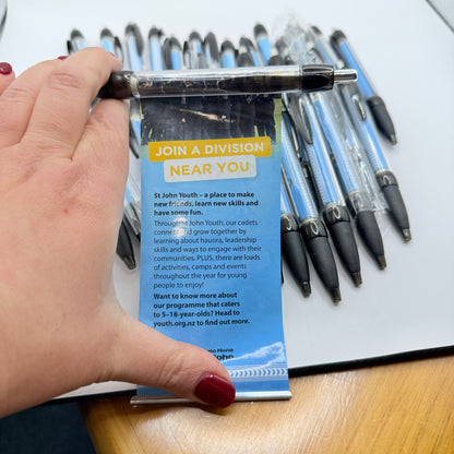 St John Youth Rollerball Pens (Lot of 25+)