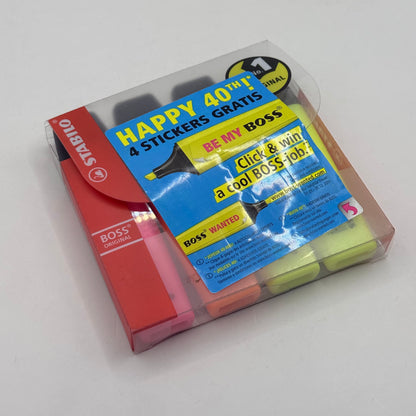 Stabilo Boss Original Highlighters - 4 Pack
