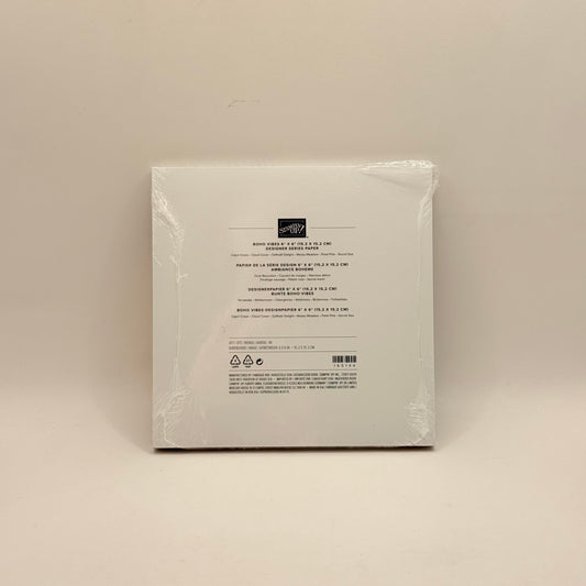 Stampin’ Up! Boho Vibes Designer Series Paper (6 x 6)