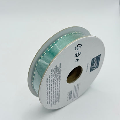Stampin’ Up! Bordered Ribbon – Shaded Spruce & Soft Sea Foam