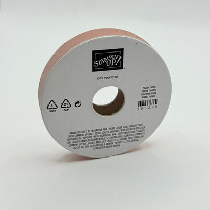 Stampin’ Up! Faux Linen Ribbon – Timid Tiger