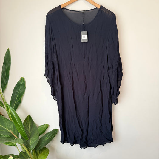 BNWT Storm Size 12 Navy Viscose Tunic Dress
