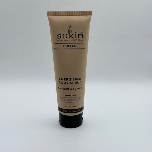 Sukin Energising Body Scrub Coconut & Coffee 200ml