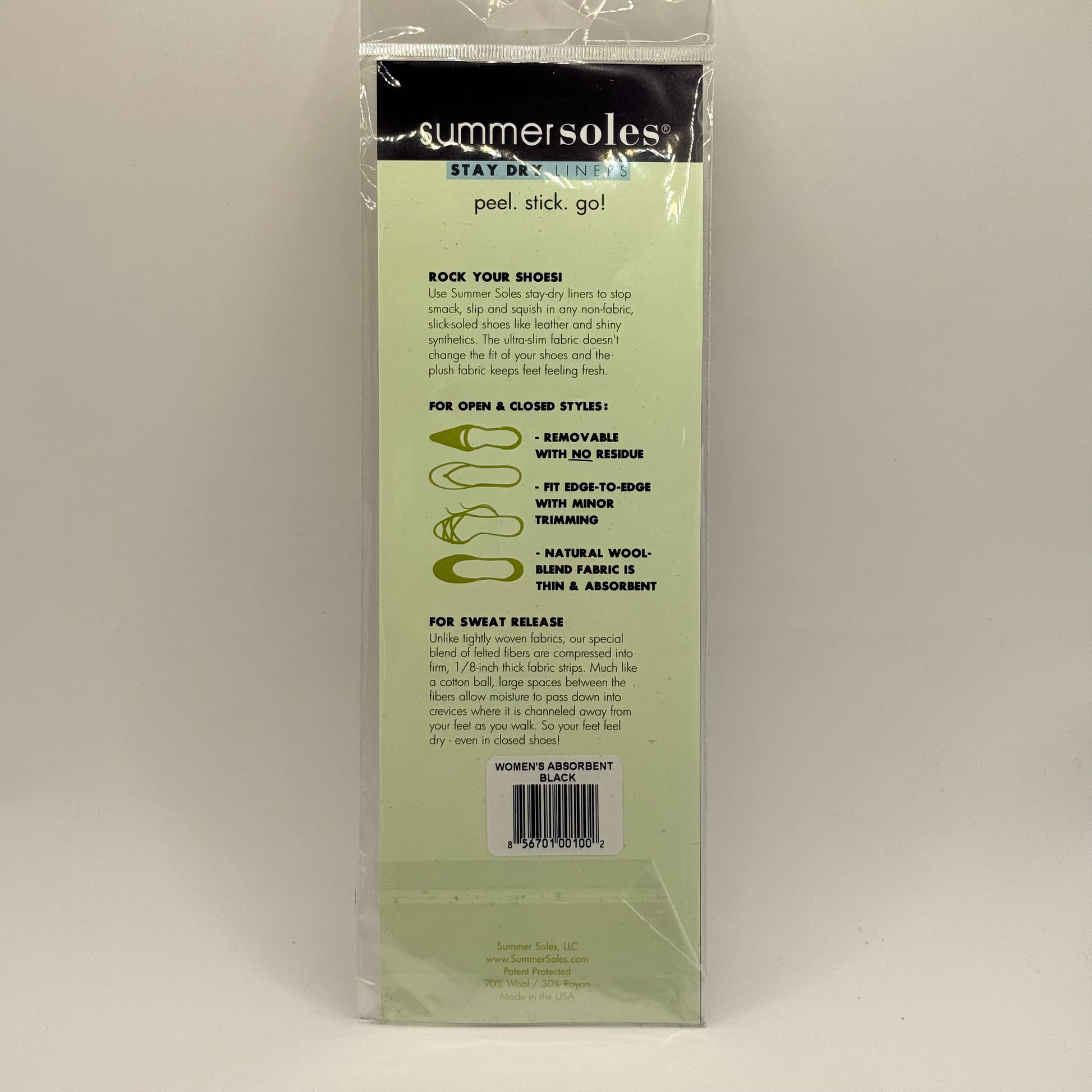 Summer soles size 5-11 open shoe insoles - insoles & inserts women’s shoes
