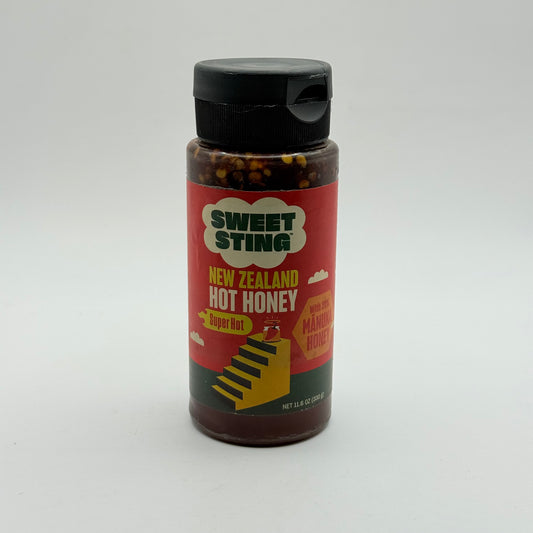 Sweet sting new zealand hot honey - 330g (crack on the lid) - honey home&living materials