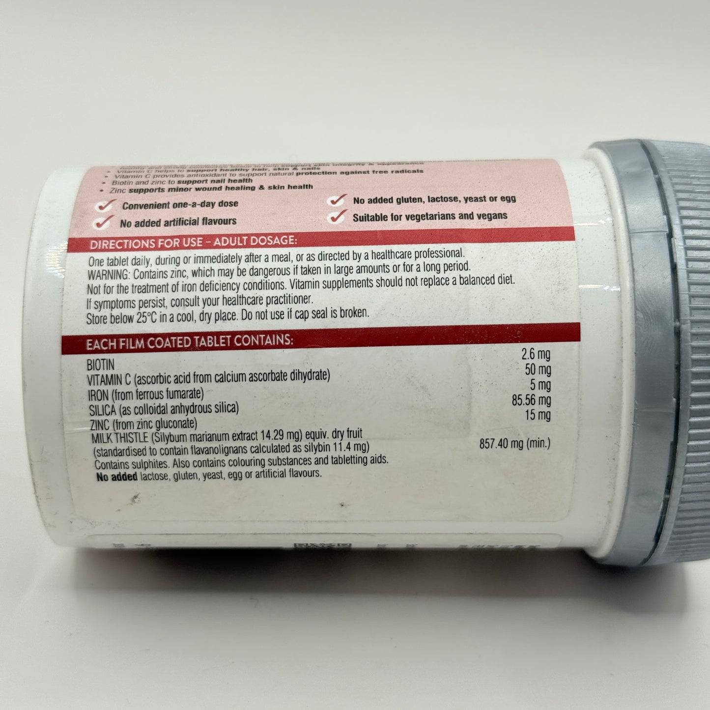 Swisse Beauty Hair Skin Nails+ 100 Tablets