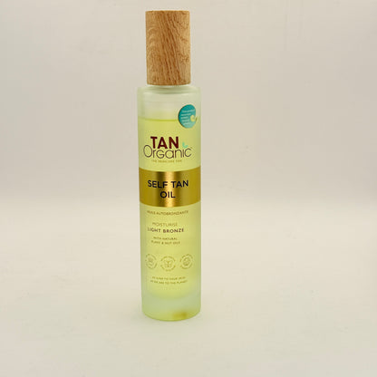 TAN Organic Self Tan Oil - Light Bronze (100ml)