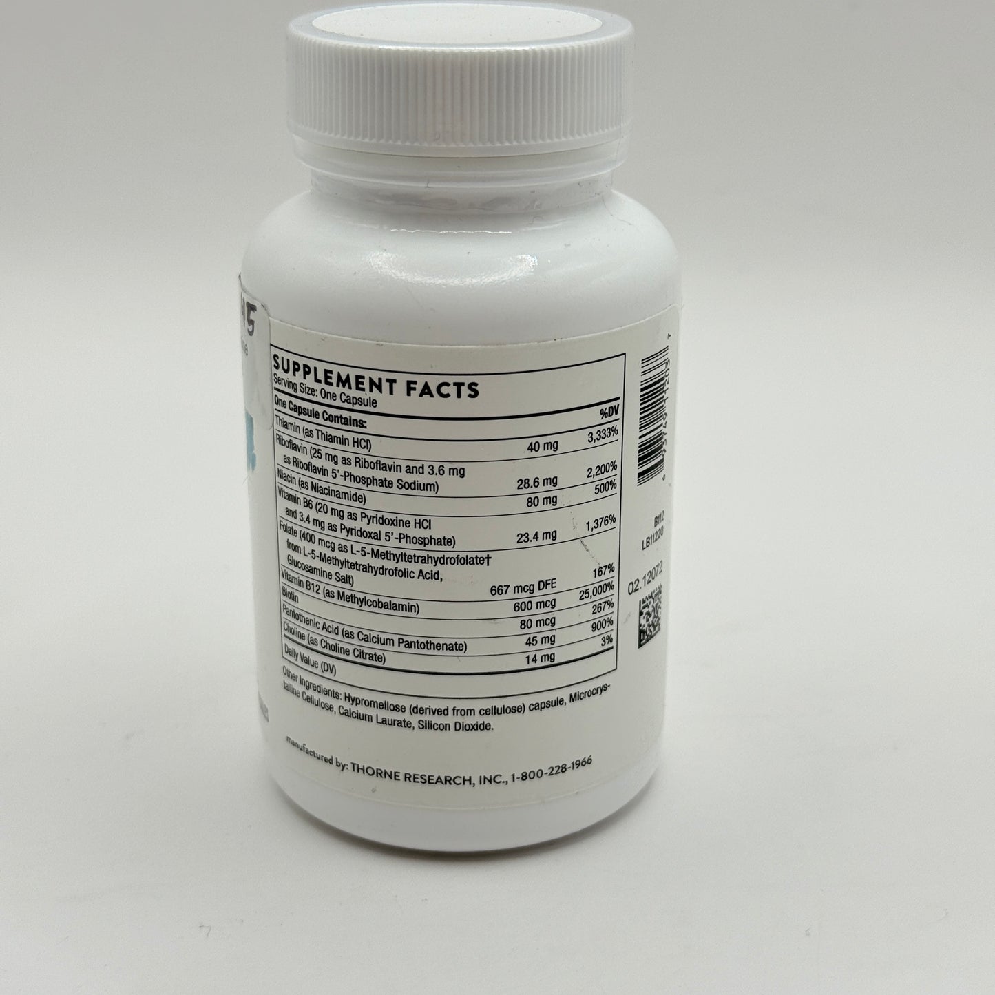 THORNE B-Complex #12 (60 Capsules)