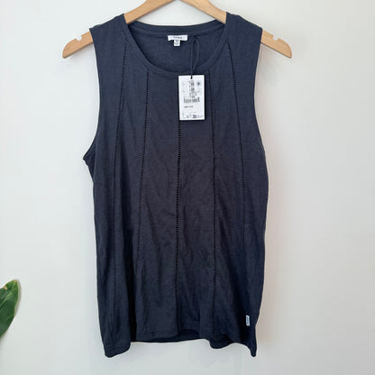 Tog24 sleeveless top – charcoal – size 12 - tank tops top women’s apparel