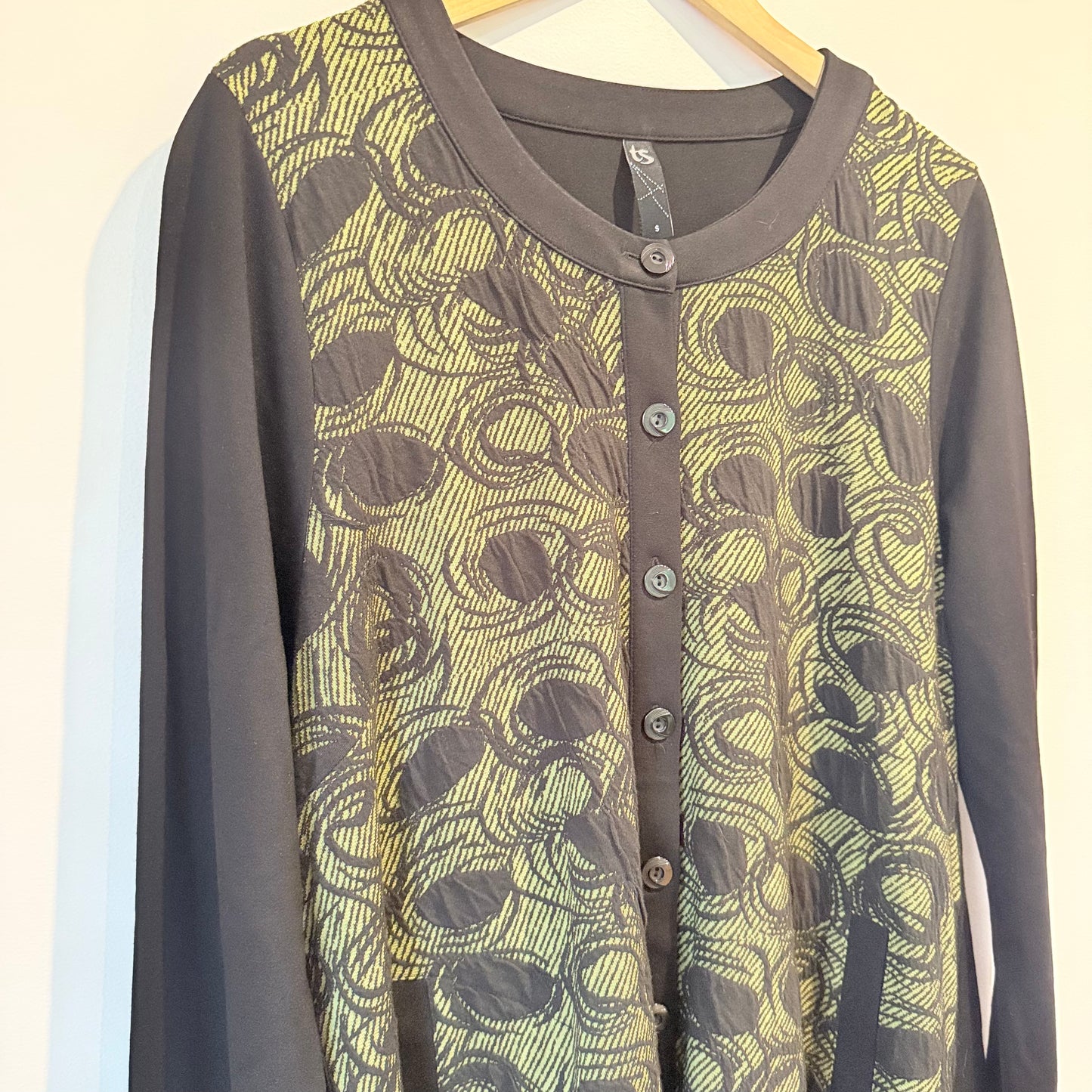 TS Button-Up Tunic / Longline Cardi - Size Small (16)