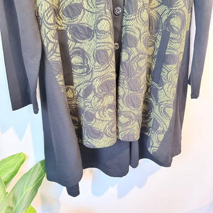 TS Button-Up Tunic / Longline Cardi - Size Small (16)