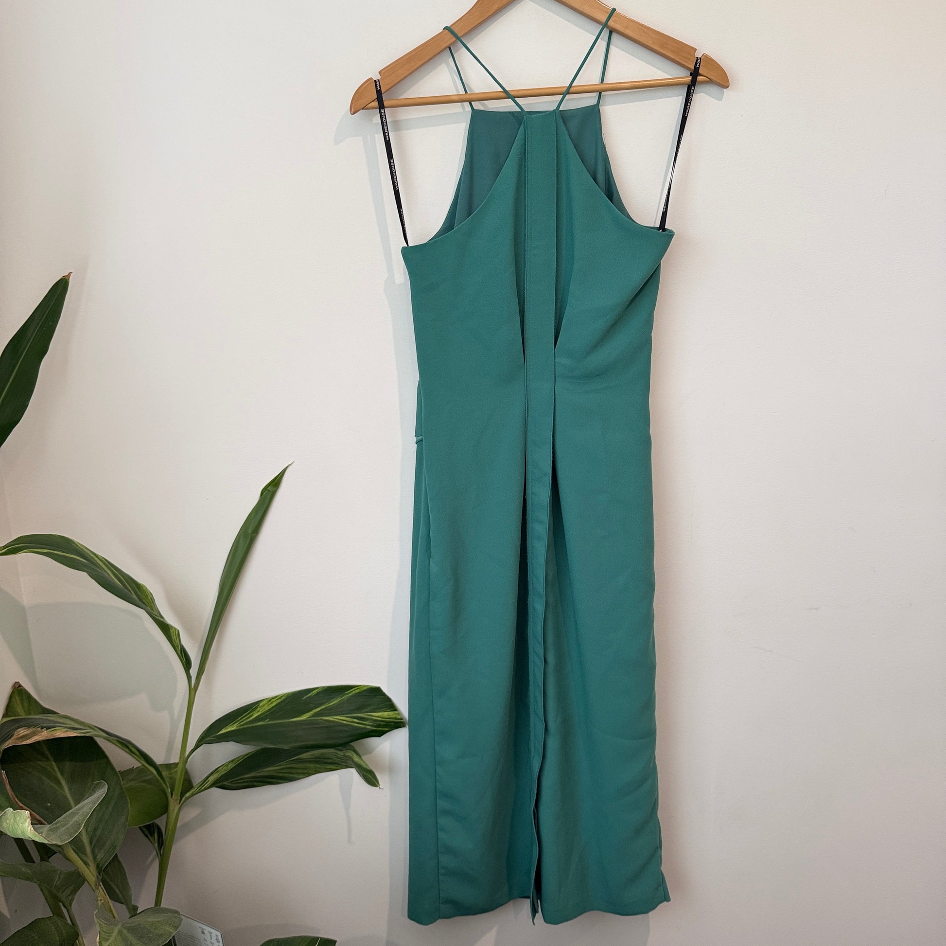 Warehouse Halter Neck Shift Dress Size 8