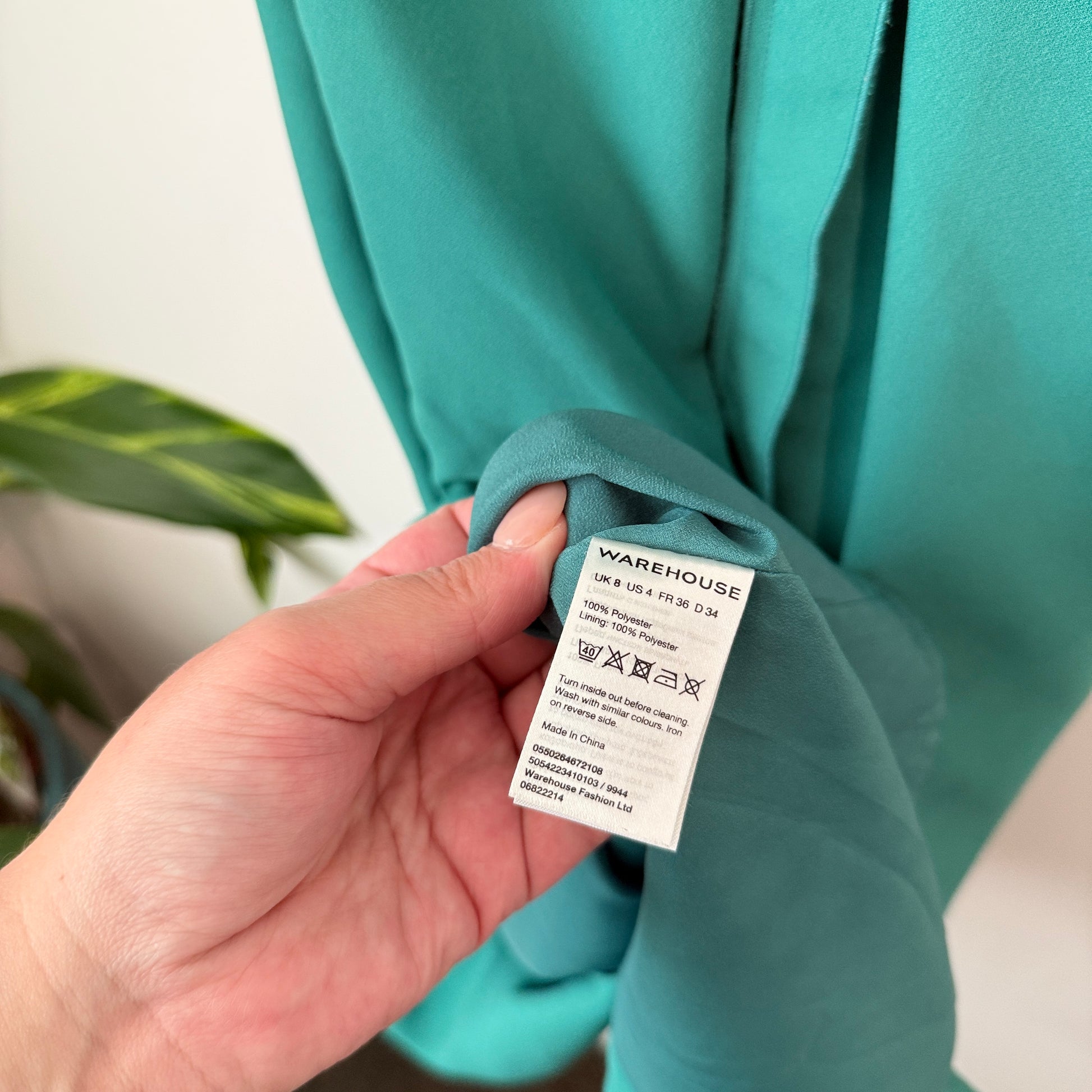 Warehouse Halter Neck Shift Dress Size 8