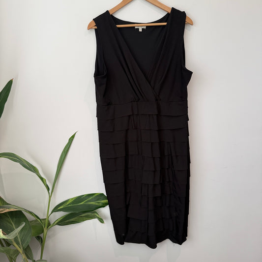 Brand; Capture Black Sleeveless Cocktail Dress Size 20