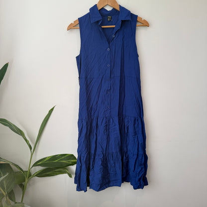 Shein Sleeveless Tiered Shirt Dress Size XS