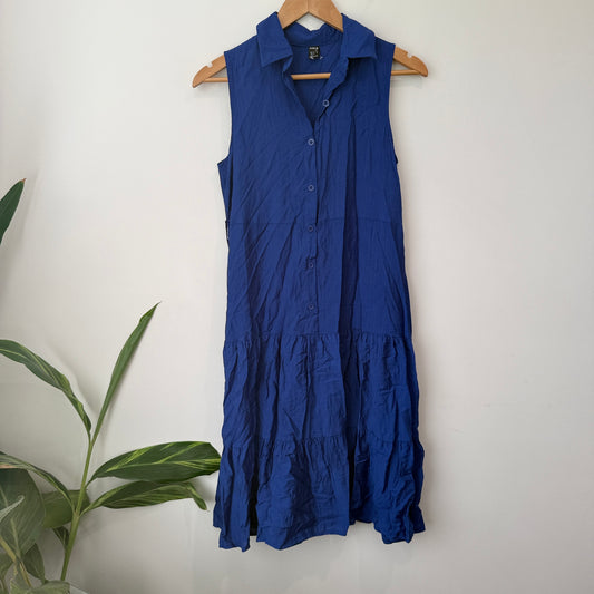 Shein Sleeveless Tiered Shirt Dress Size XS