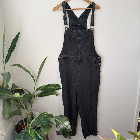 Urban Jeans Co. Black Denim Overall Size 16