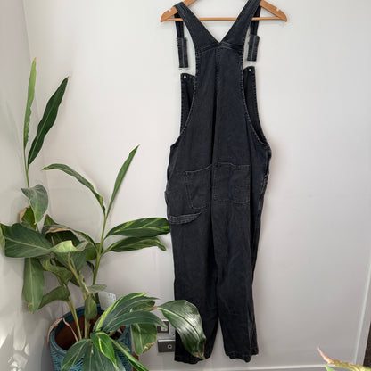 Urban Jeans Co. Black Denim Overall Size 16