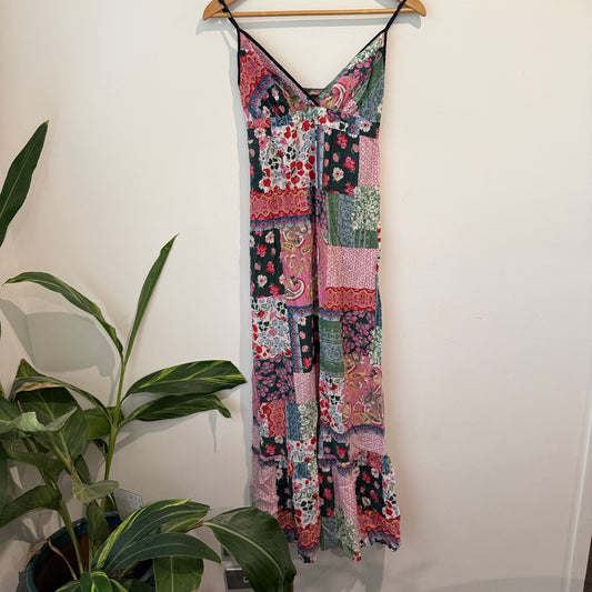 Jay Jays Patchwork Floral Maxi Dress. Size 8